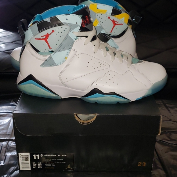 AIR JORDAN 7 RETRO N7 - Picture 5 of 8